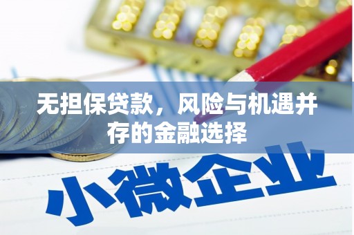 章丘无担保贷款，风险与机遇并存的金融选择