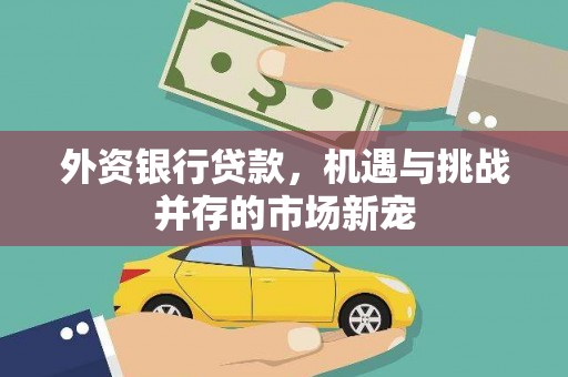章丘外资银行贷款，机遇与挑战并存的市场新宠