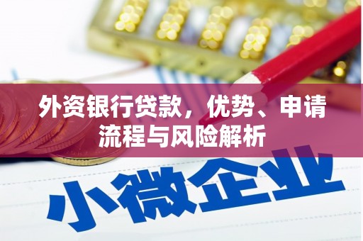 章丘外资银行贷款，优势、申请流程与风险解析
