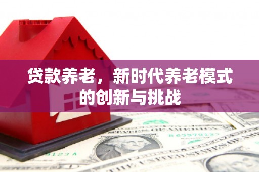 章丘贷款养老，新时代养老模式的创新与挑战