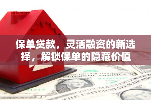 章丘保单贷款，灵活融资的新选择，解锁保单的隐藏价值