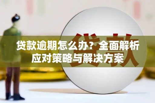 章丘贷款逾期怎么办？全面解析应对策略与解决方案