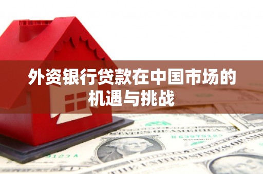 章丘外资银行贷款在中国市场的机遇与挑战