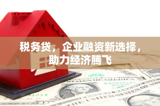 章丘税务贷，企业融资新选择，助力经济腾飞
