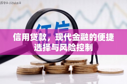 章丘信用贷款，现代金融的便捷选择与风险控制