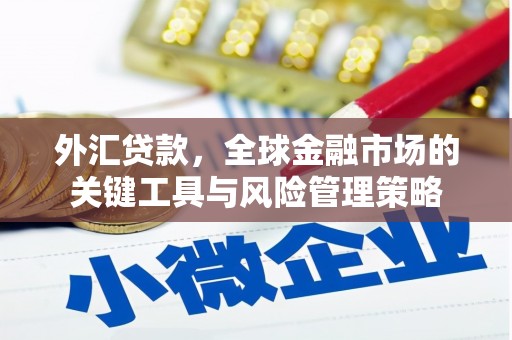 章丘外汇贷款，全球金融市场的关键工具与风险管理策略
