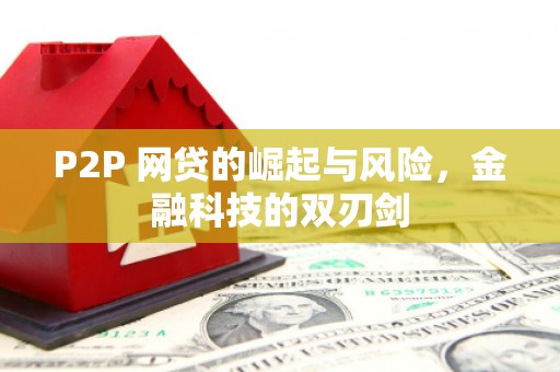 章丘P2P 网贷的崛起与风险，金融科技的双刃剑