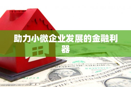 章丘助力小微企业发展的金融利器