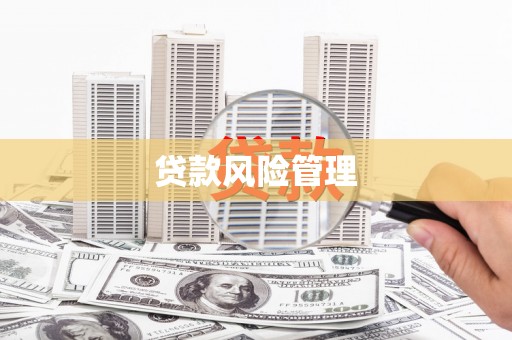 章丘贷款风险管理