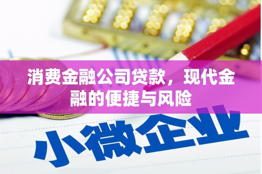 章丘消费金融公司贷款，现代金融的便捷与风险