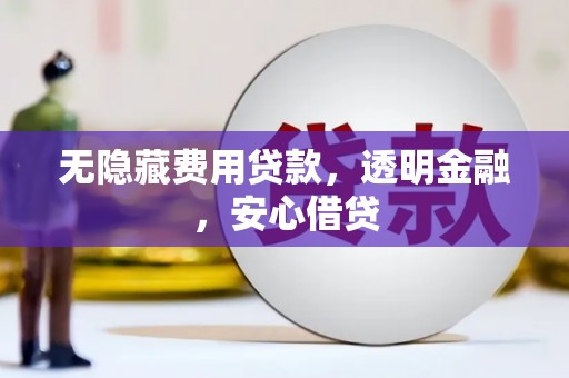 章丘无隐藏费用贷款，透明金融，安心借贷