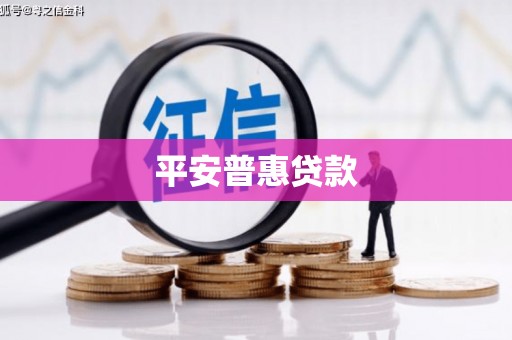 章丘平安普惠贷款
