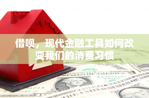 章丘借呗，现代金融工具如何改变我们的消费习惯