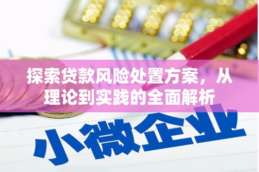 章丘探索贷款风险处置方案，从理论到实践的全面解析