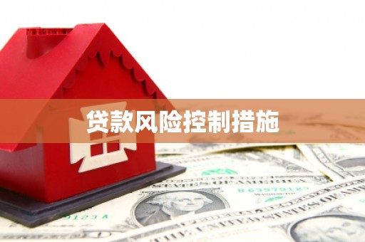 章丘贷款风险控制措施