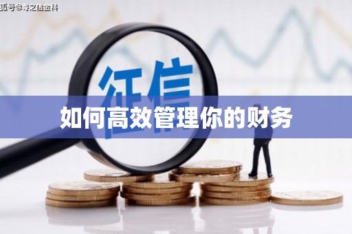 章丘如何高效管理你的财务