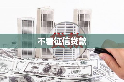 章丘不看征信贷款